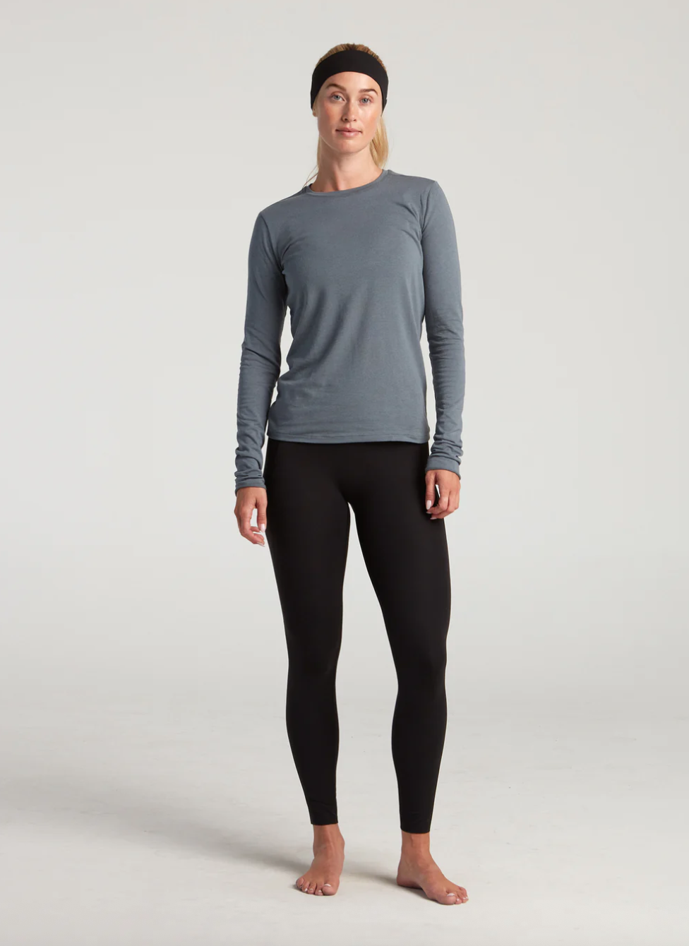 TURF ACTIVE Long Sleeve Tee (Stone)