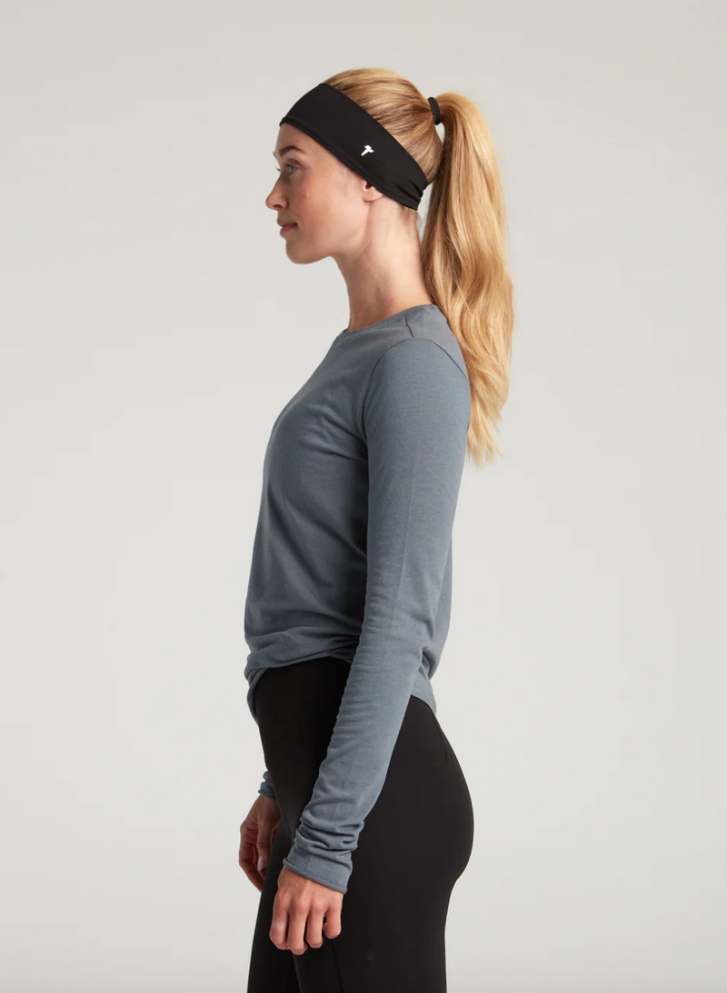 TURF ACTIVE Long Sleeve Tee (Stone)