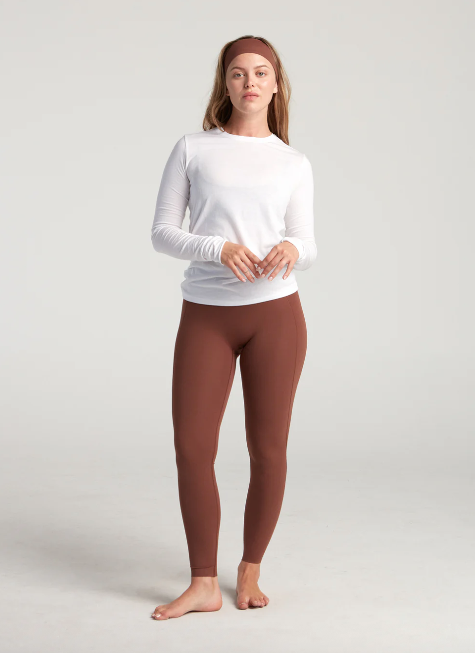 TURF ACTIVE Long Sleeve Tee (White)