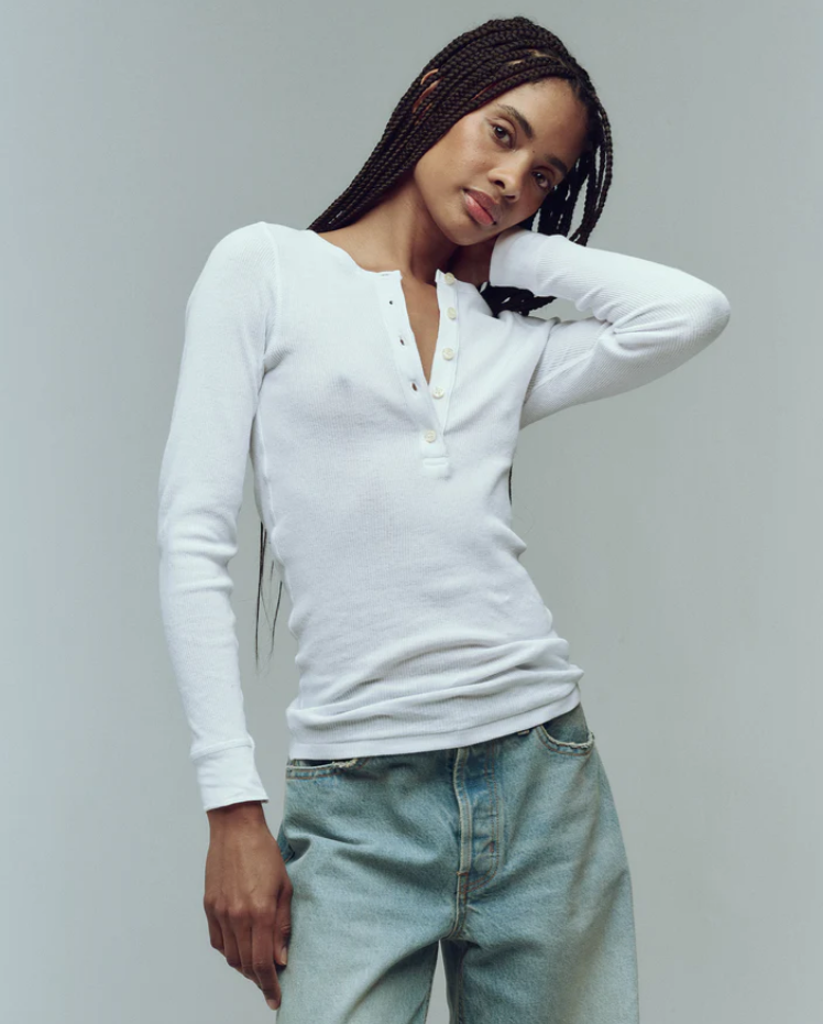 THE GREAT - The Baby Rib Henley