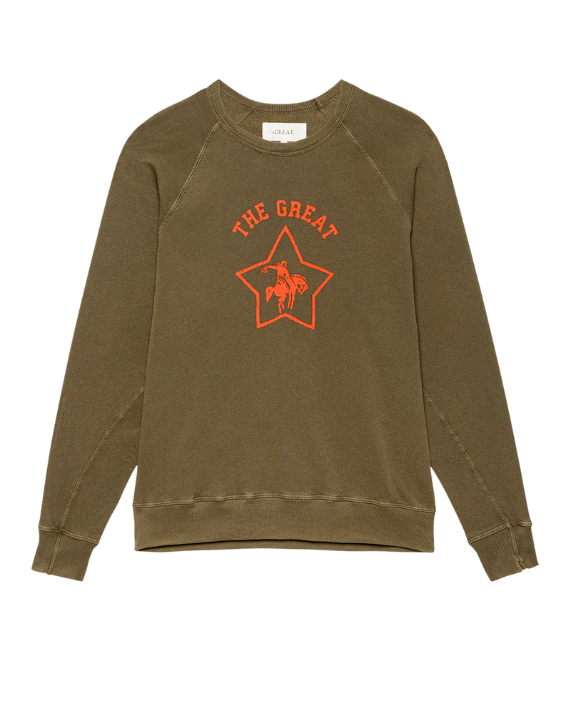 THE GREAT College Sweatshirt w/ Rodeo Star Graphic