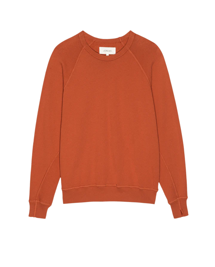 THE GREAT College Sweatshirt - Campfire