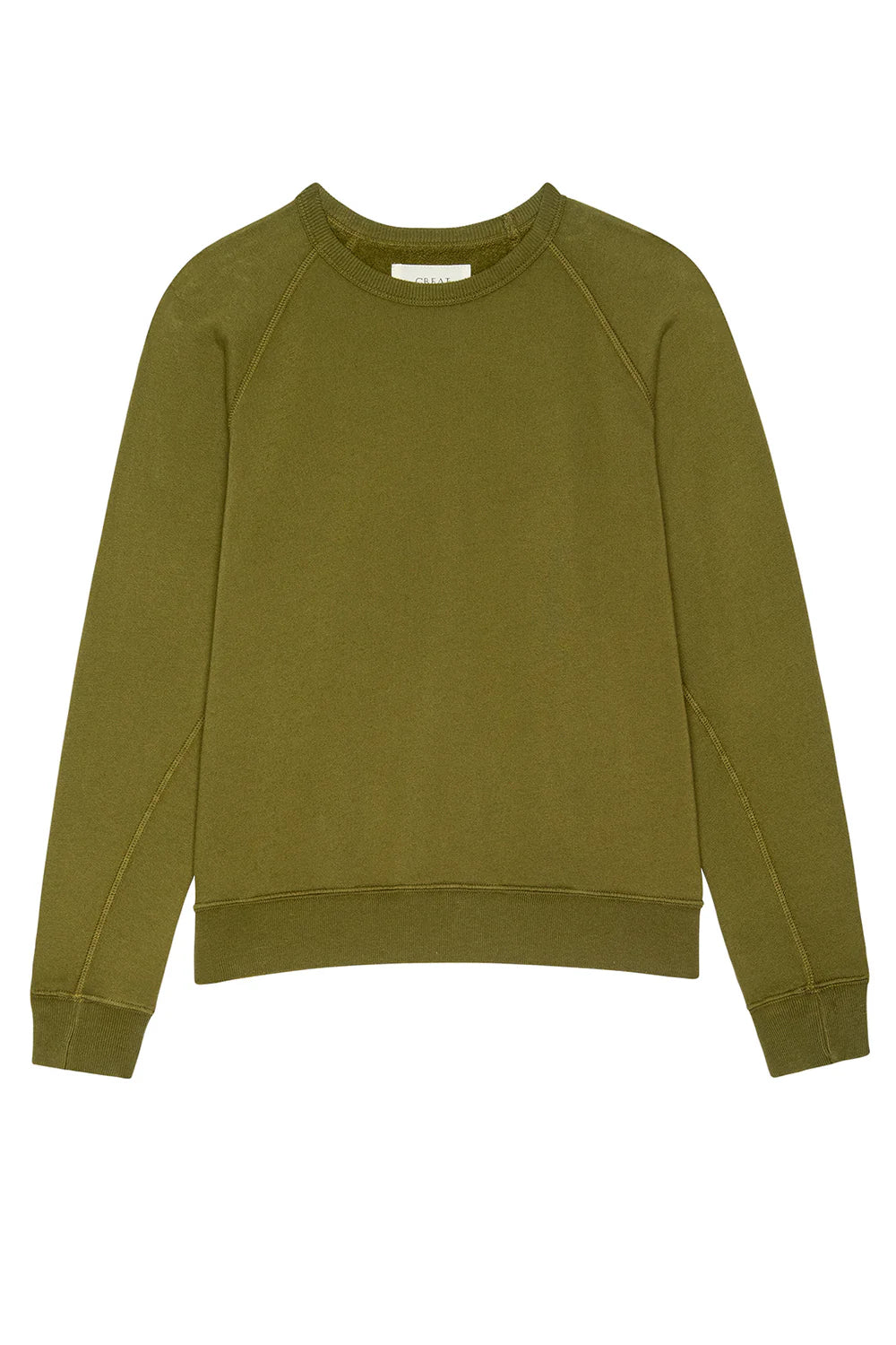 The Great - The Fleece Rookie Sweatshirt - Army