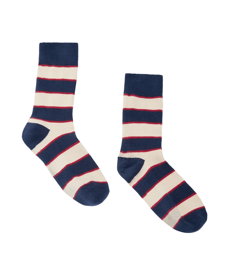THE GREAT The Collegiate Sock - Navy
