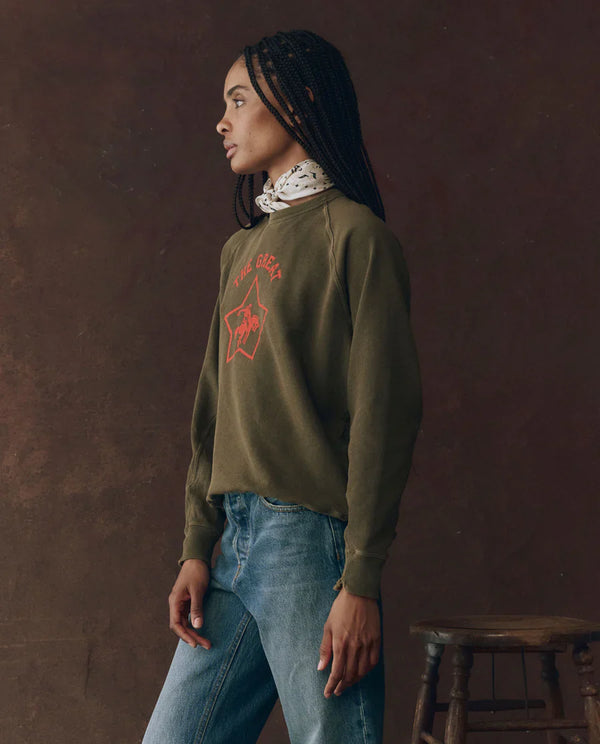 THE GREAT College Sweatshirt w/ Rodeo Star Graphic