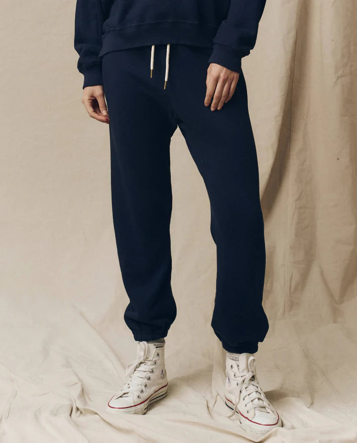 THE GREAT Stadium Sweatpant - True Navy