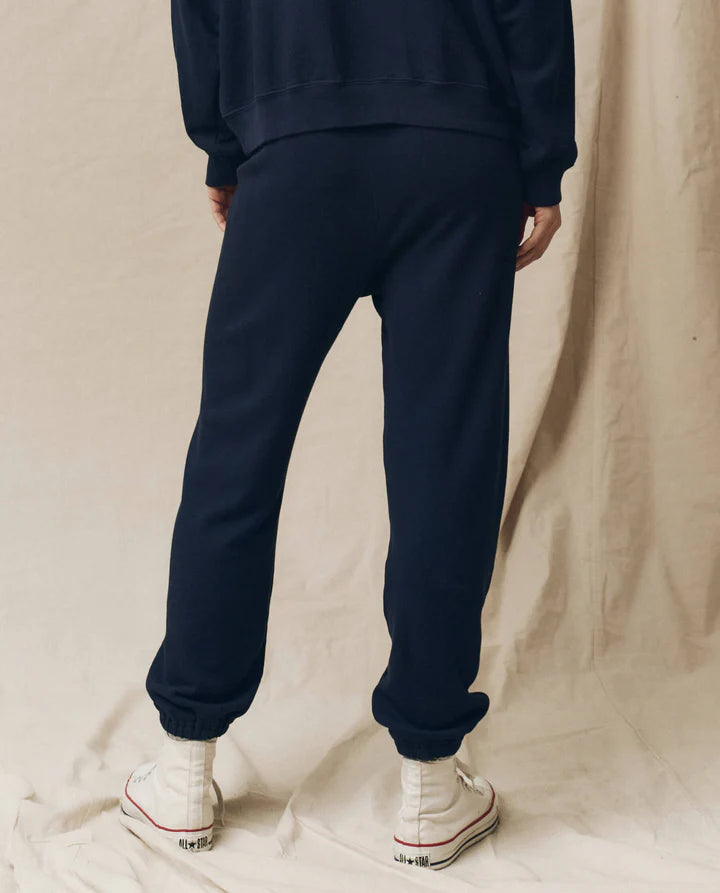 THE GREAT Stadium Sweatpant - True Navy