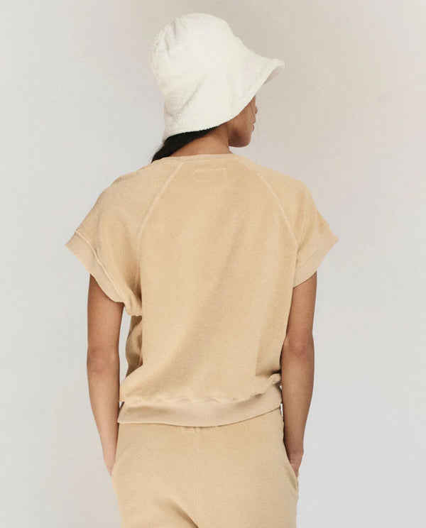 THE GREAT Micro Terry Wedge Sweatshirt