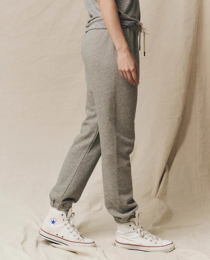 THE GREAT Stadium Sweatpant - Varsity Grey