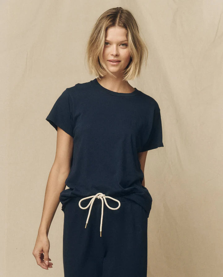 THE GREAT Slim Tee True Navy