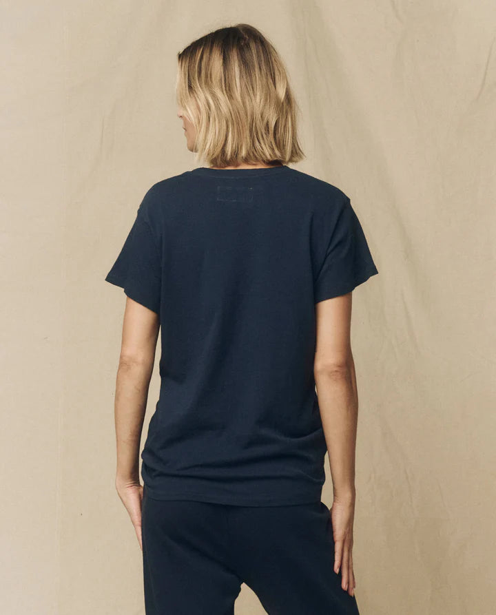 THE GREAT Slim Tee True Navy