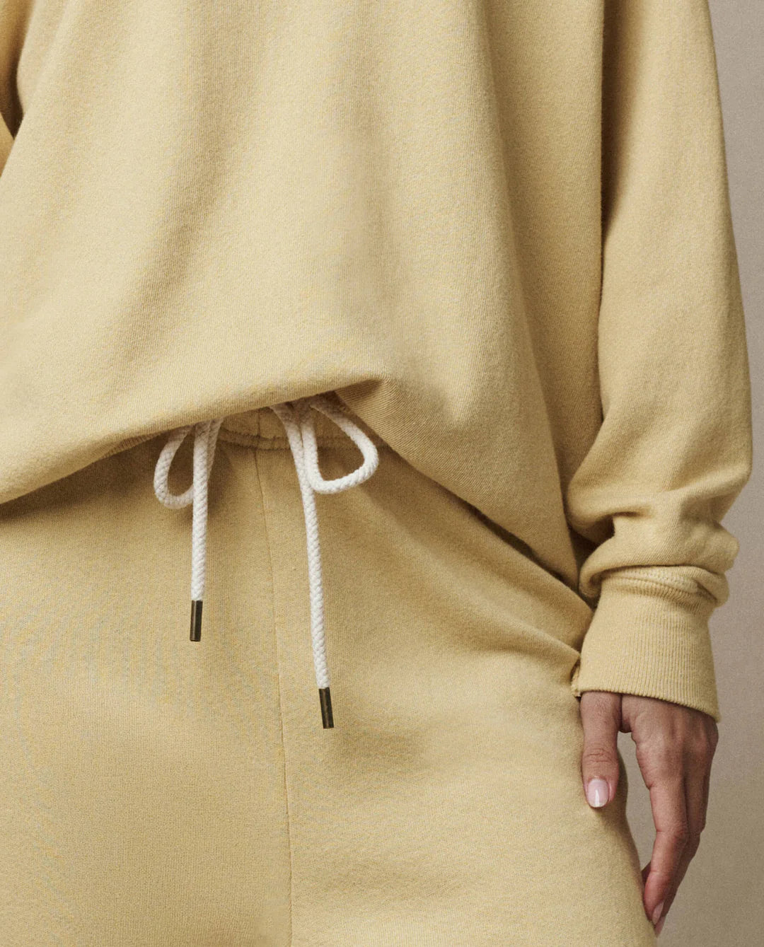 THE GREAT Stadium Sweatpant - Butter Yellow