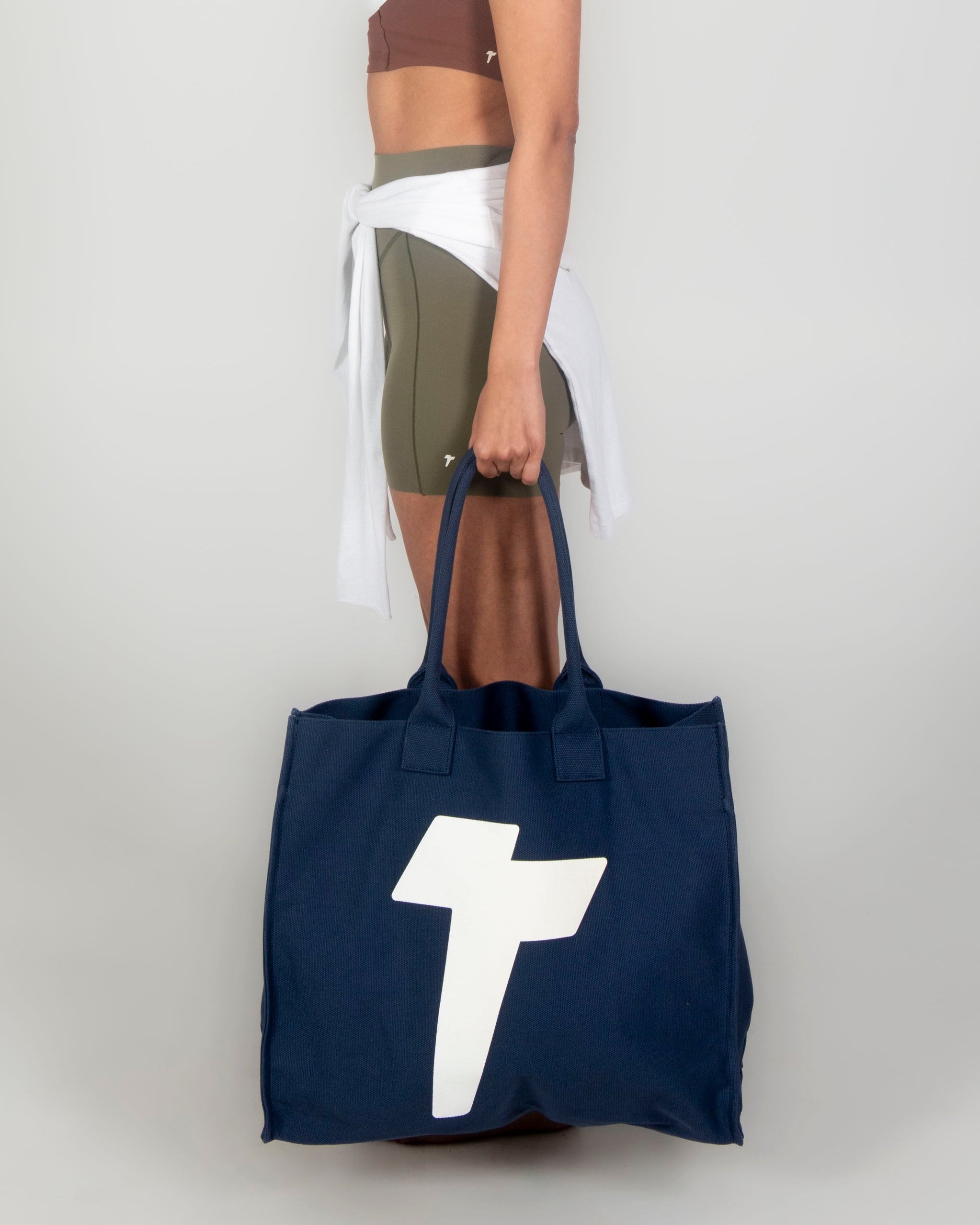TURF ACTIVE Market Tote (Pacific + White)