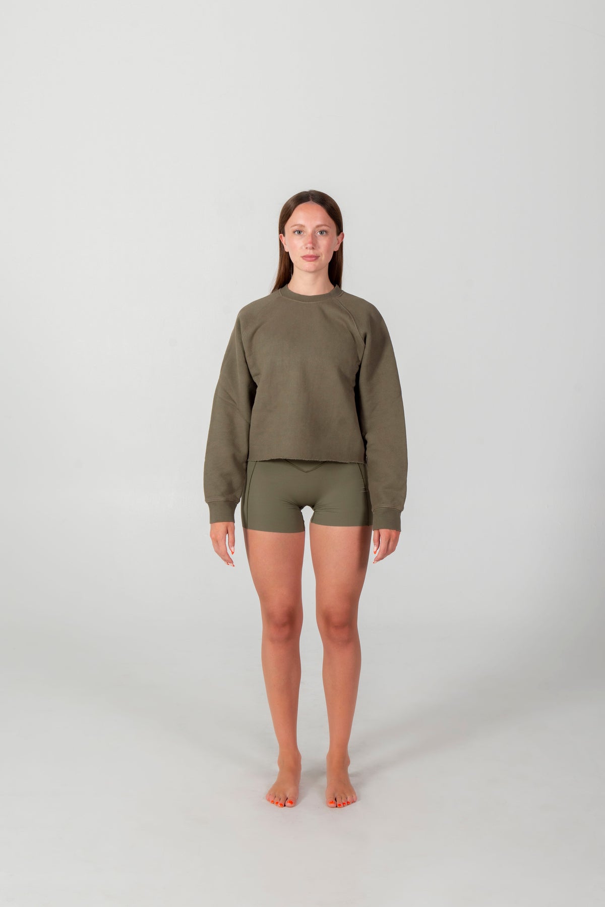 TURF ACTIVE HANGOUT CREW - Olive