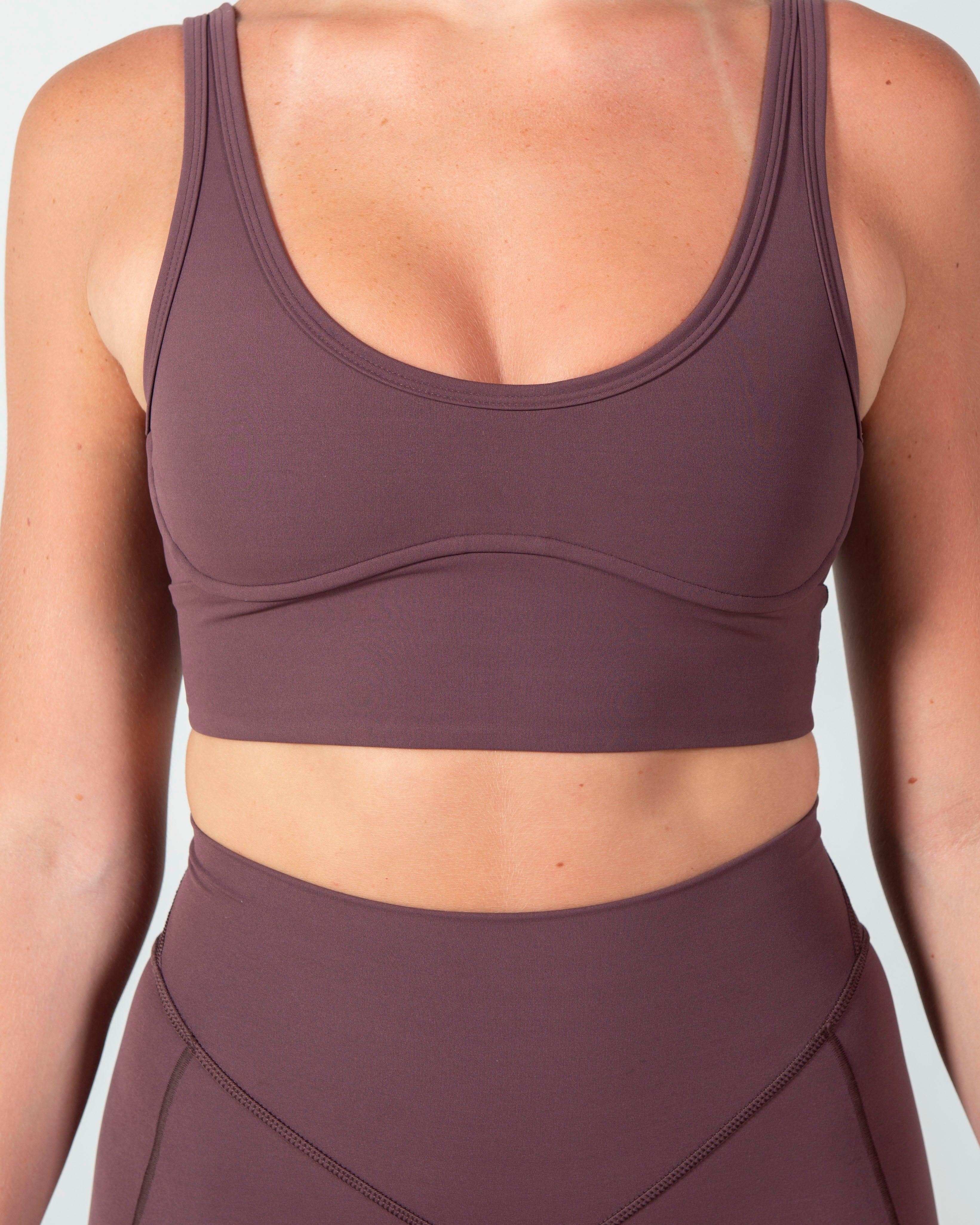 TURF ACTIVE Studio Long Line Bra (Chianti)