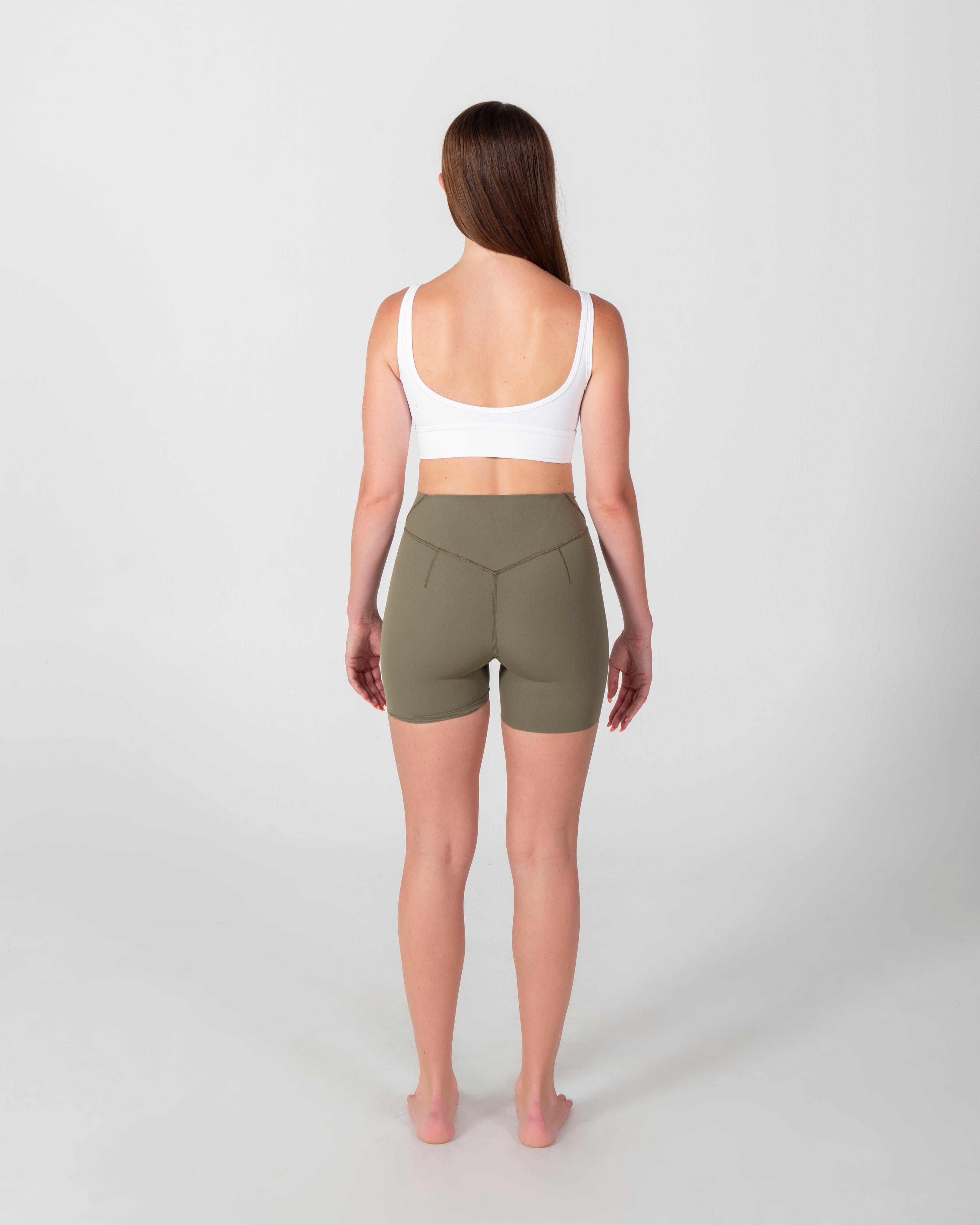 TURF ACTIVE Studio Long Line Bra (White)