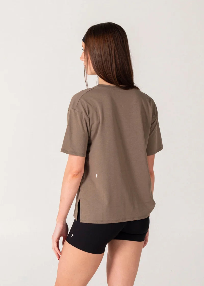 TURF ACTIVE Boxy Tee - Olive