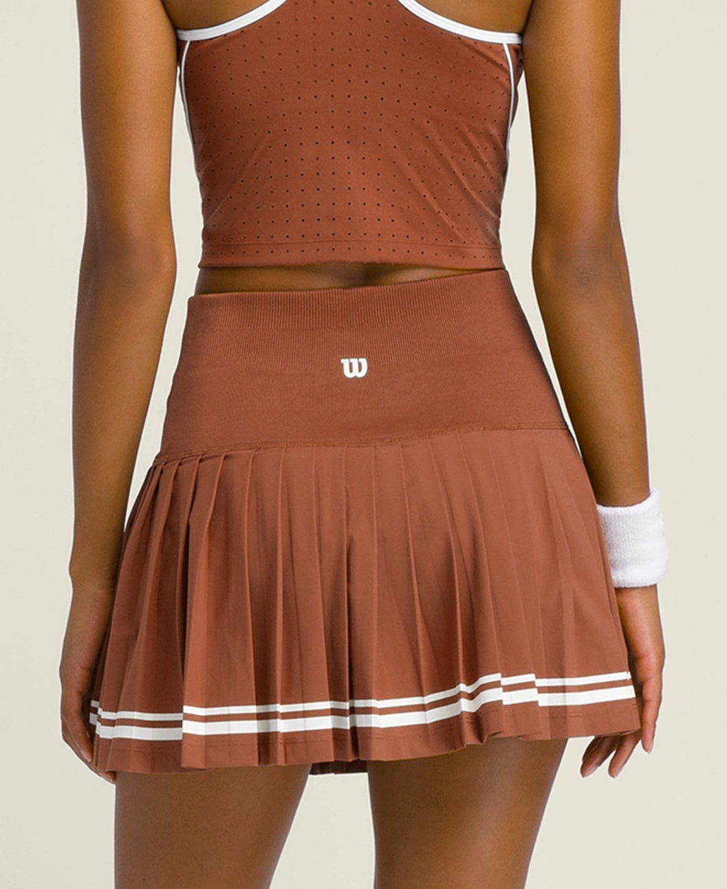 WILSON Midtown Tennis Skirt Bronze