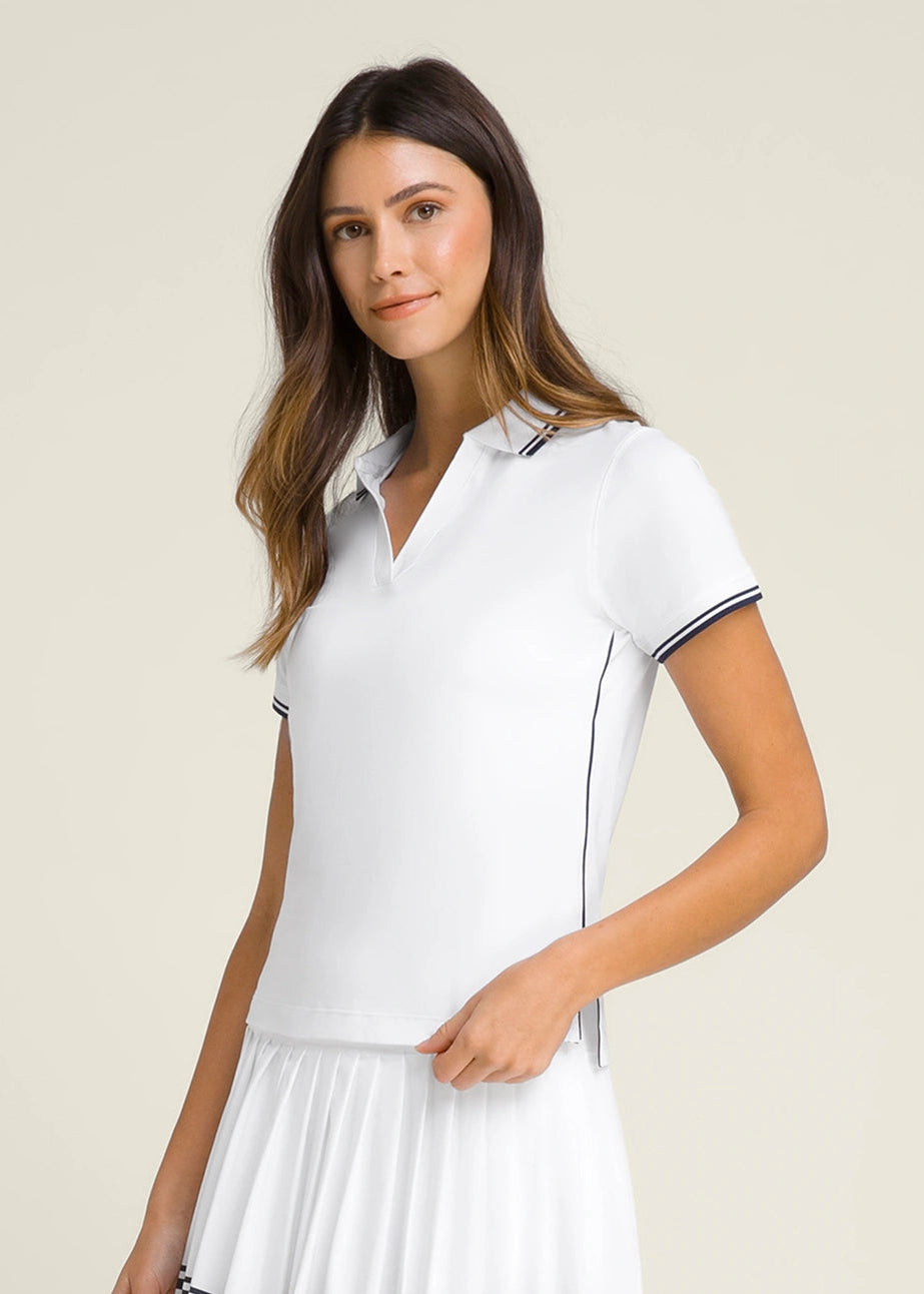 WILSON Club Polo - Bright White