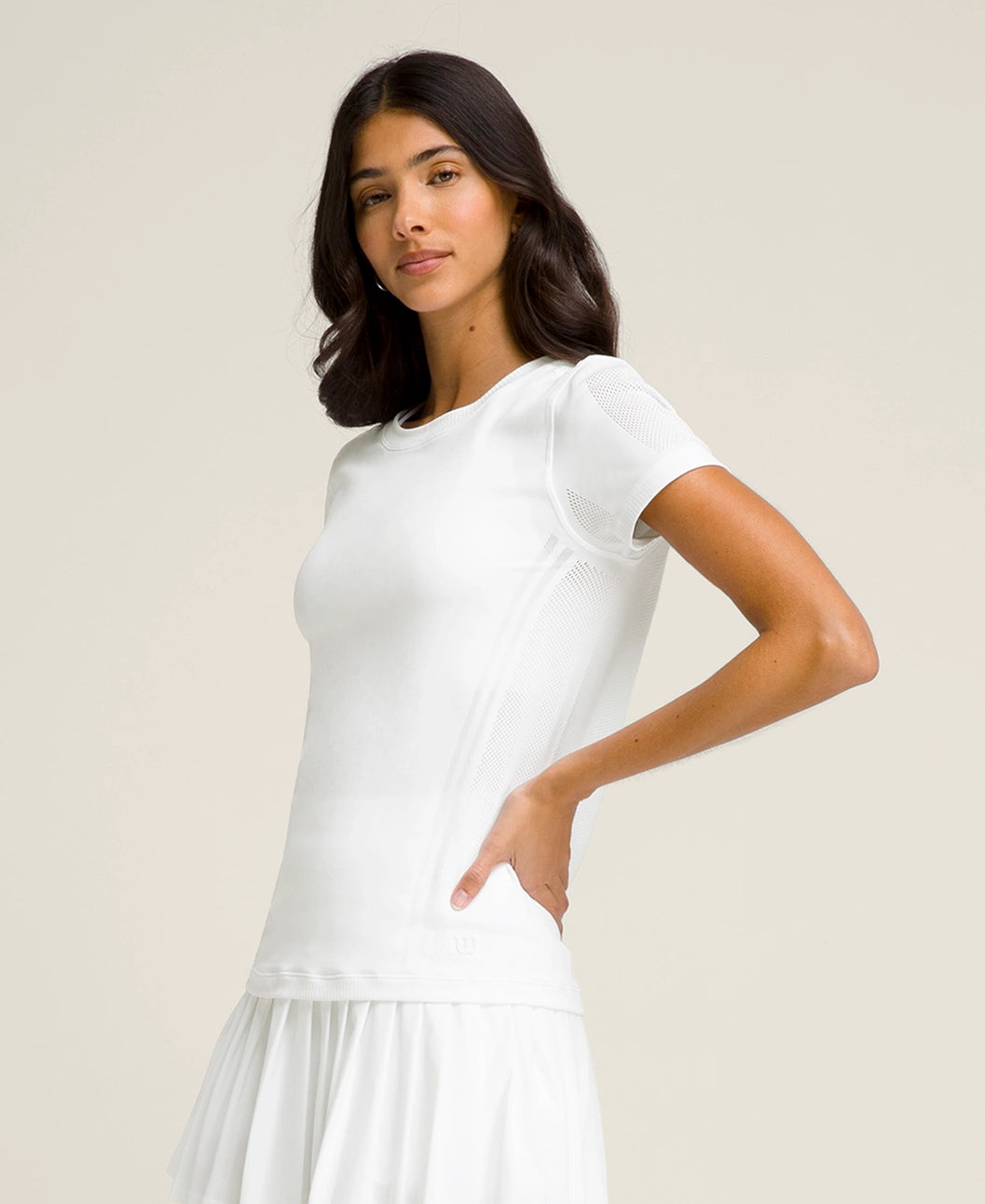 WILSON Pro Seamless Tee - Bright White
