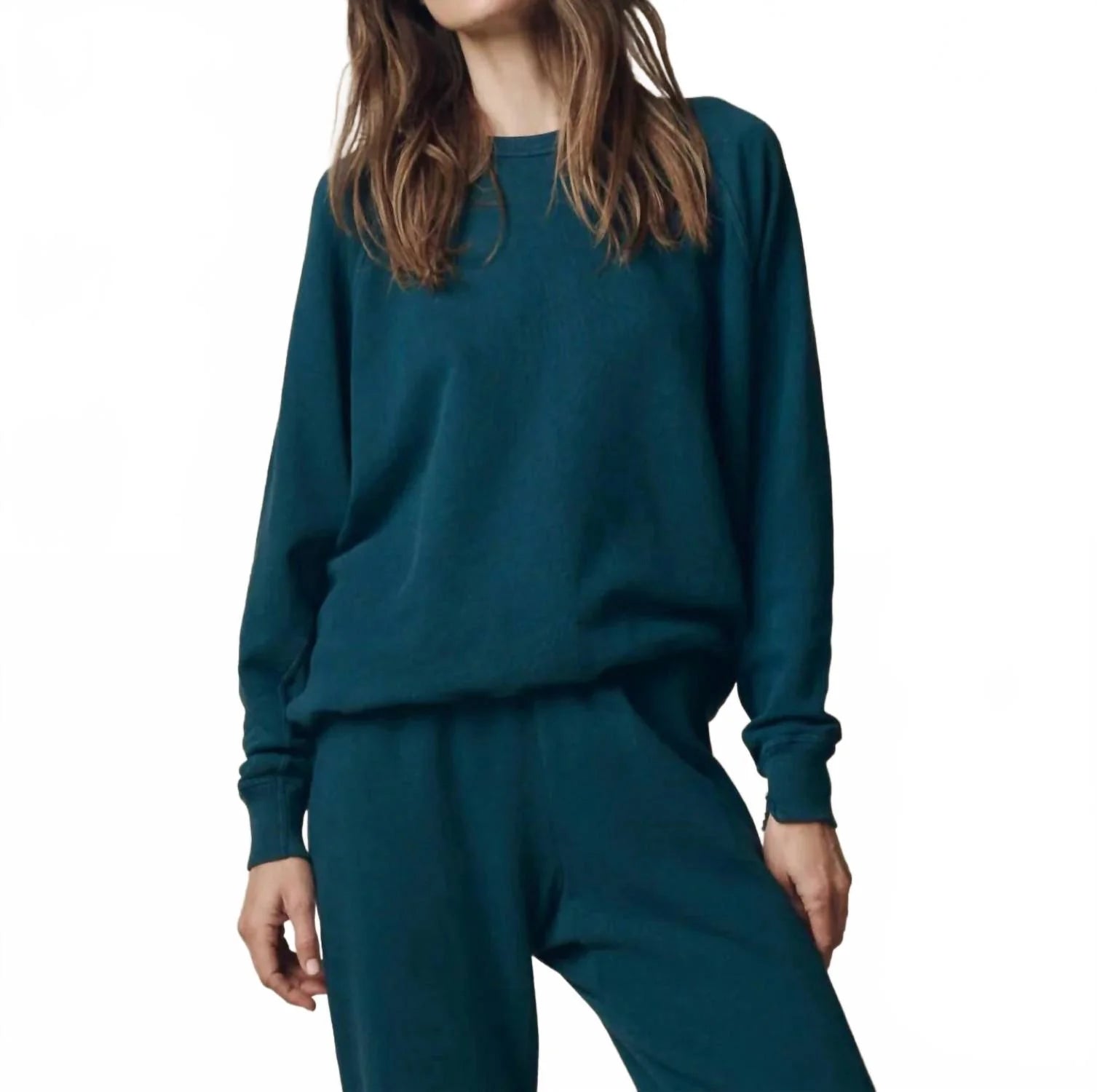 THE GREAT The College Sweatshirt - Dark Slate