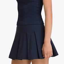 WILSON Classic Pleated Mini Skirt Classic Navy