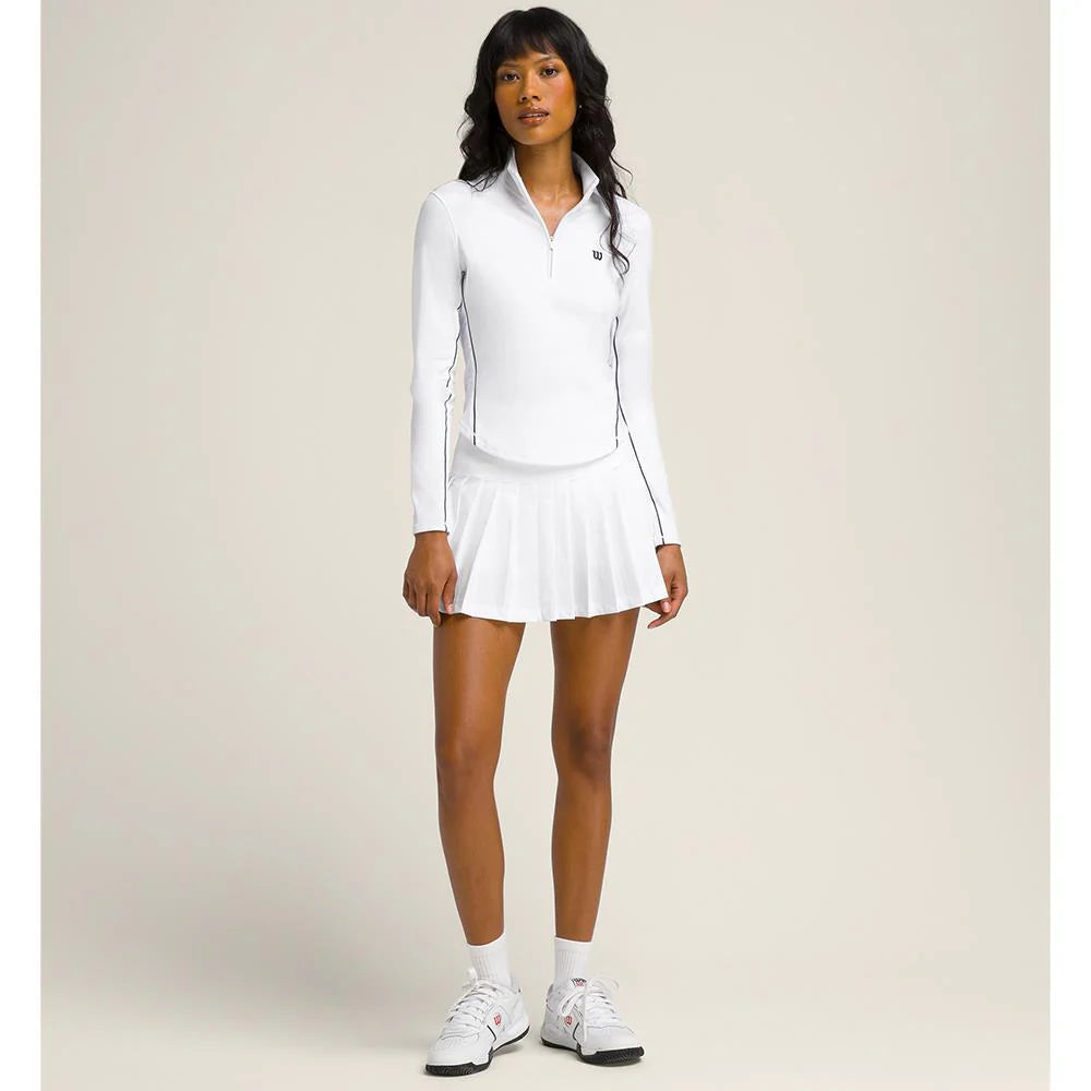 WILSON Midtown Tennis Skirt Bright White