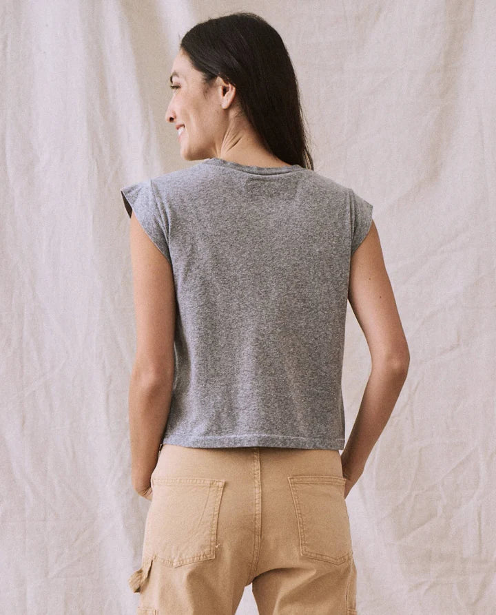 THE GREAT Peak Shoulder Tee