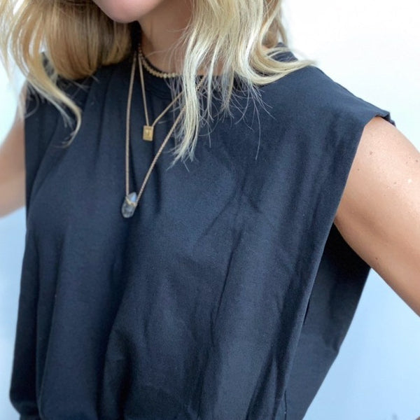 TURF Shoulder Tee Black XS only